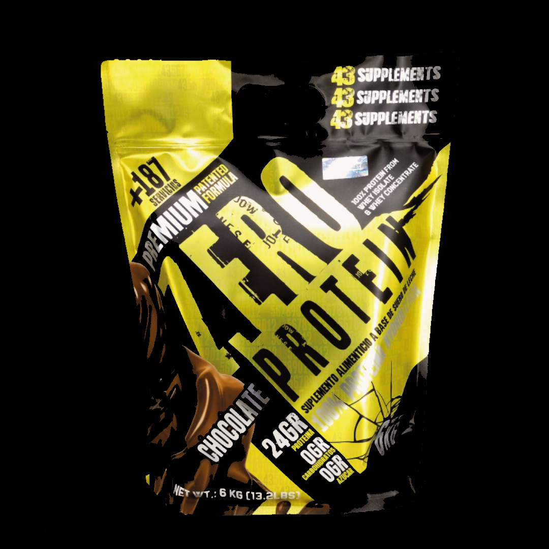 43 ZERO PROTEIN 187 SERVS 6 KG