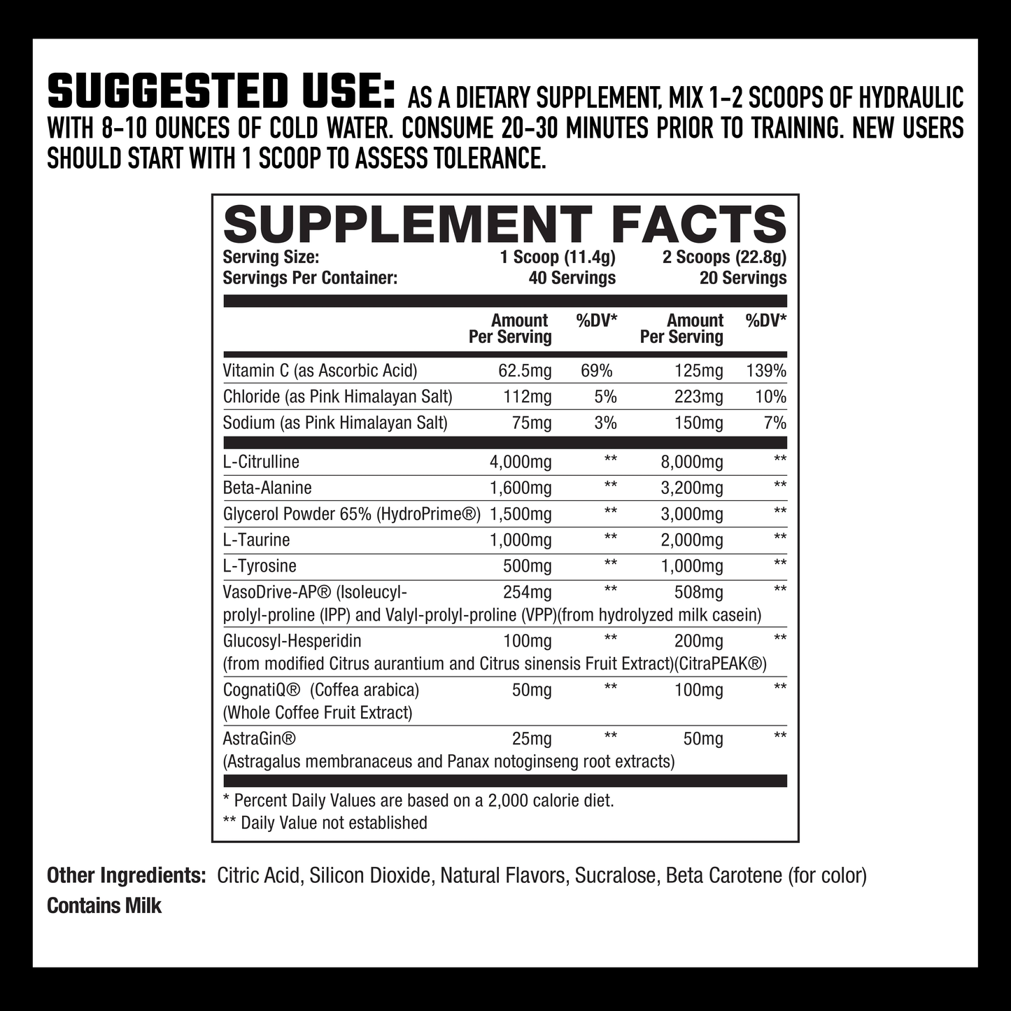 AXE & SLEDGE HYDRAULIC 2 PWO