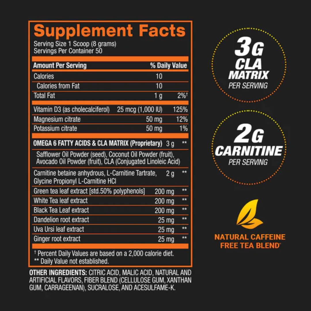 BPI CLA+ CARNITINE SHREDDED 50 SERV