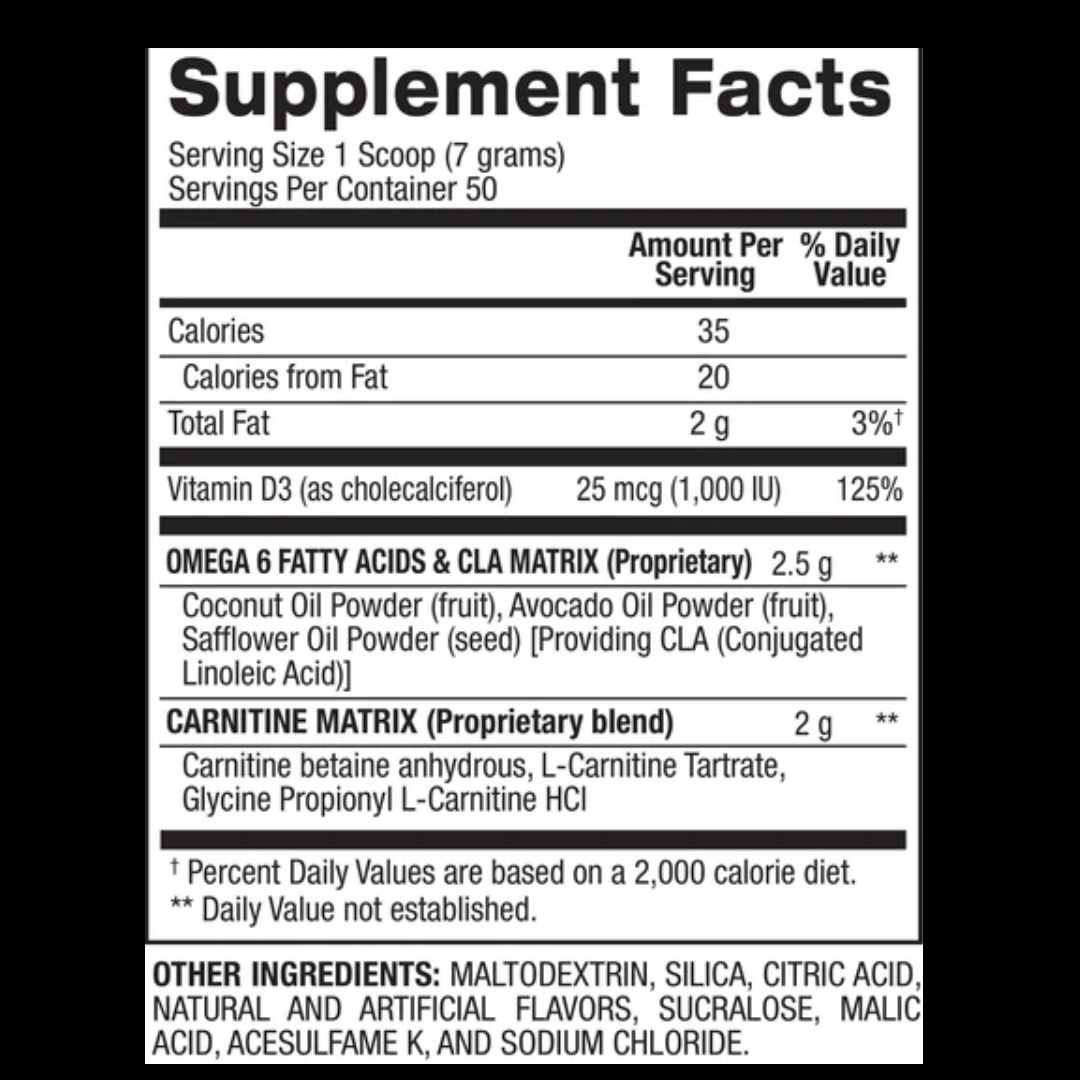 BPI CLA+ CARNITINE 50 SERV