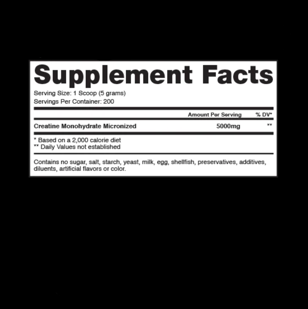 DRAGON CREATINE MONOHYDRATE 1KG