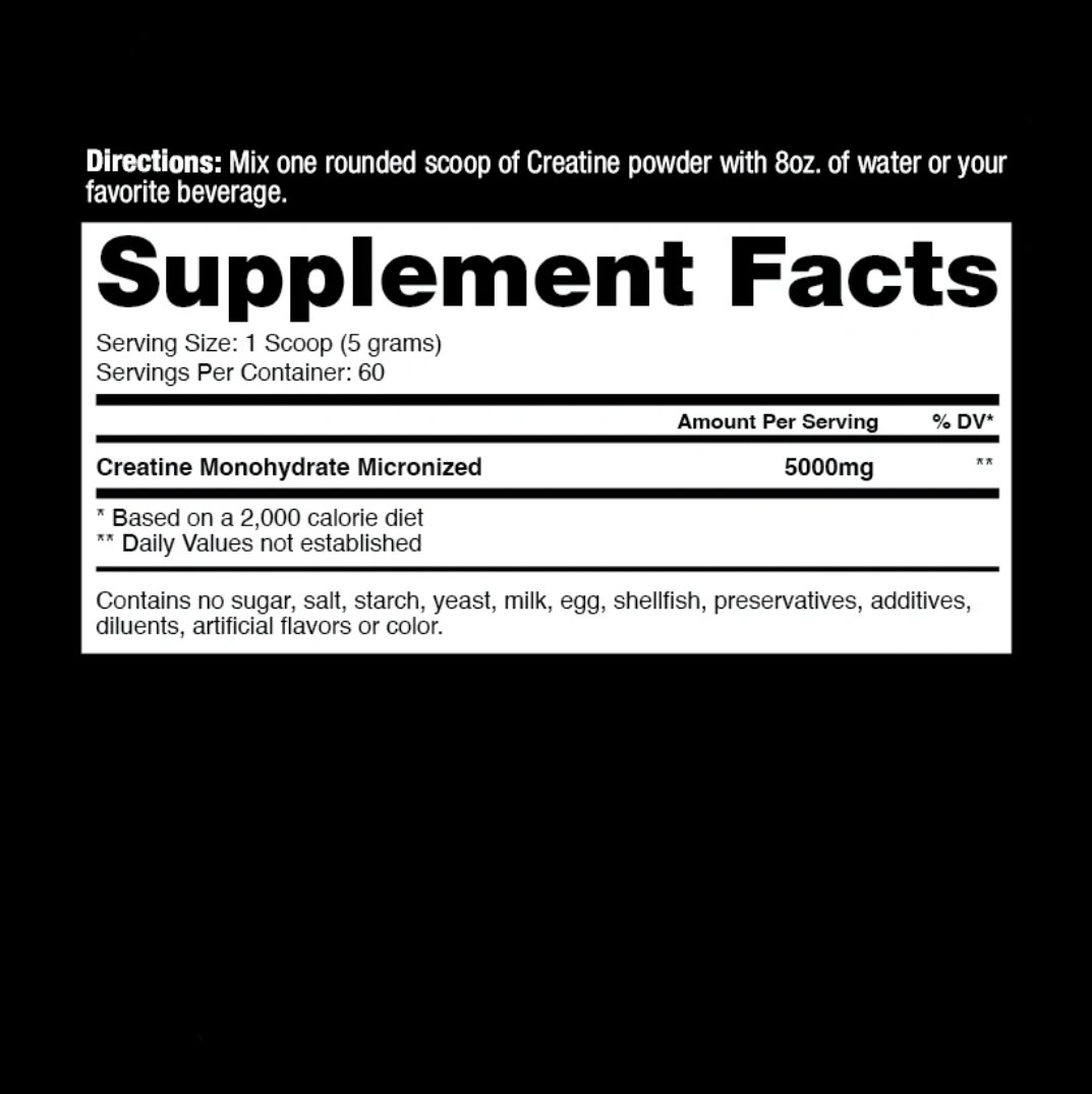 DRAGON CREATINE MONOHYDRATE 300G