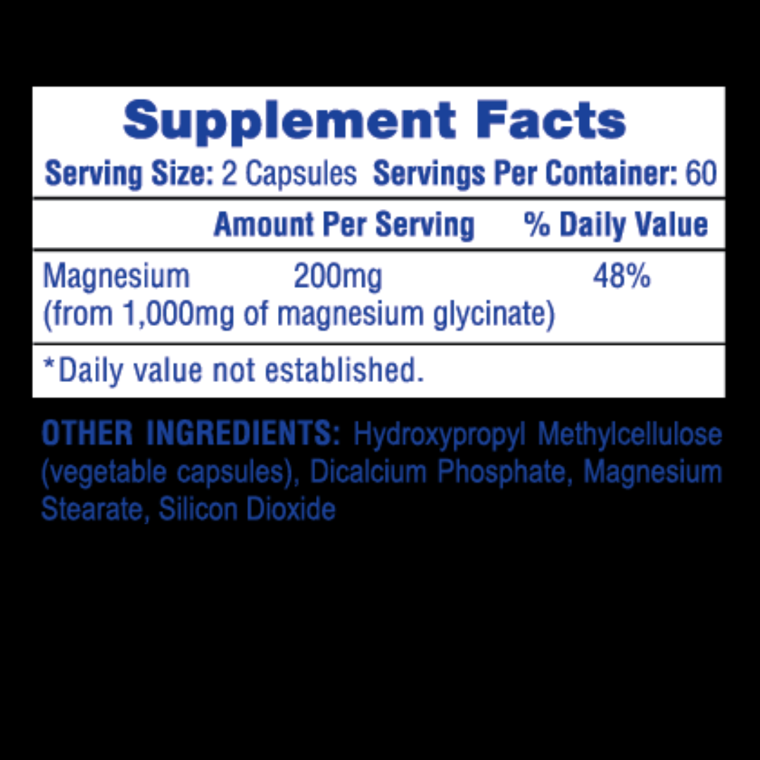 HI-TECH MAGNESIUM GLYCINATE 120 CAPS