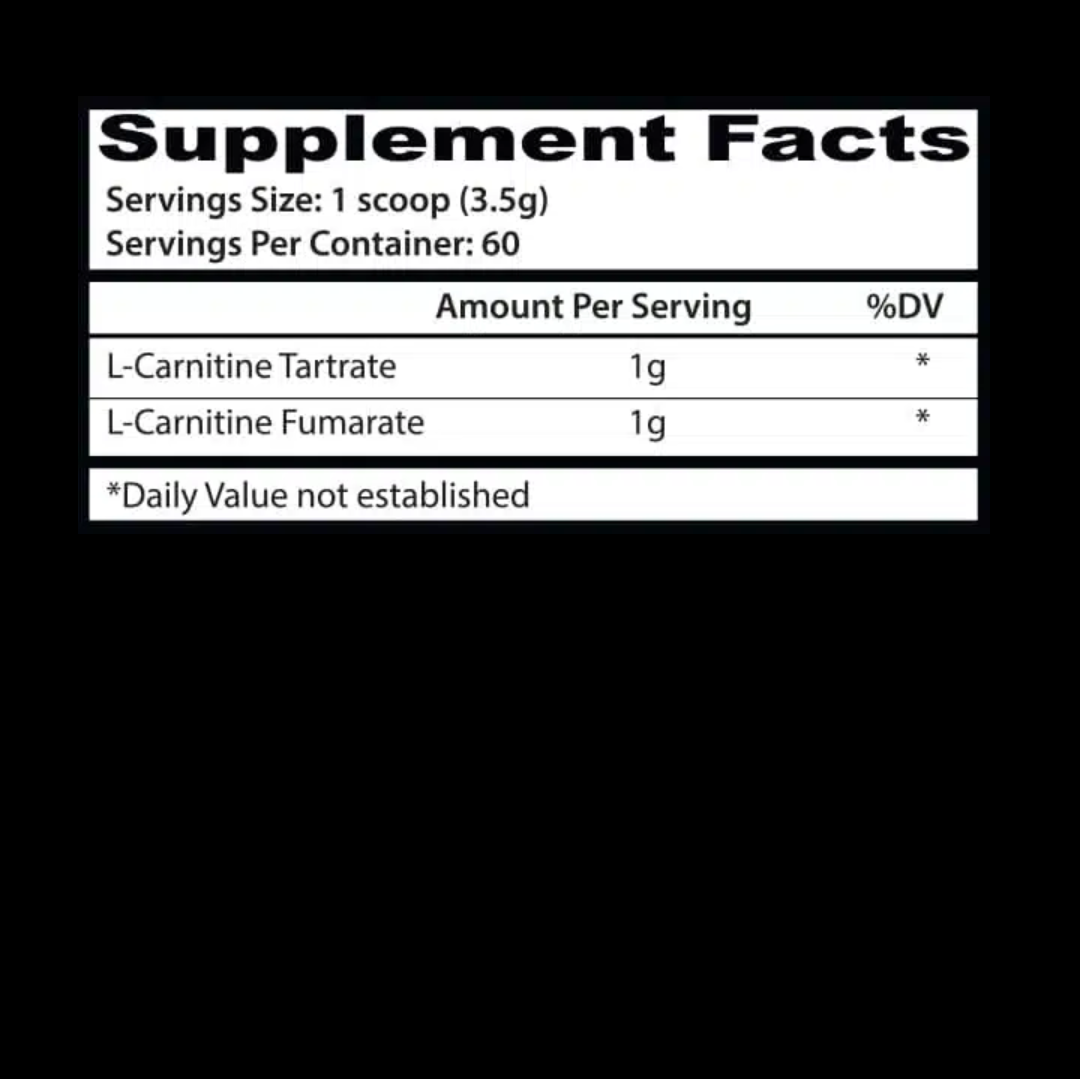 INSANE L-CARNITINE 60 SERV