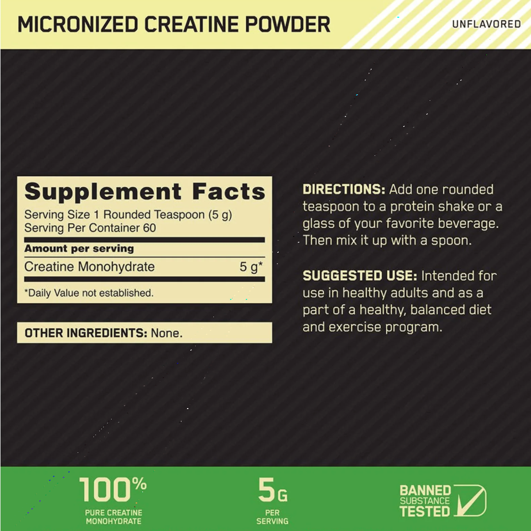 ON CREATINE POWDER 600 G