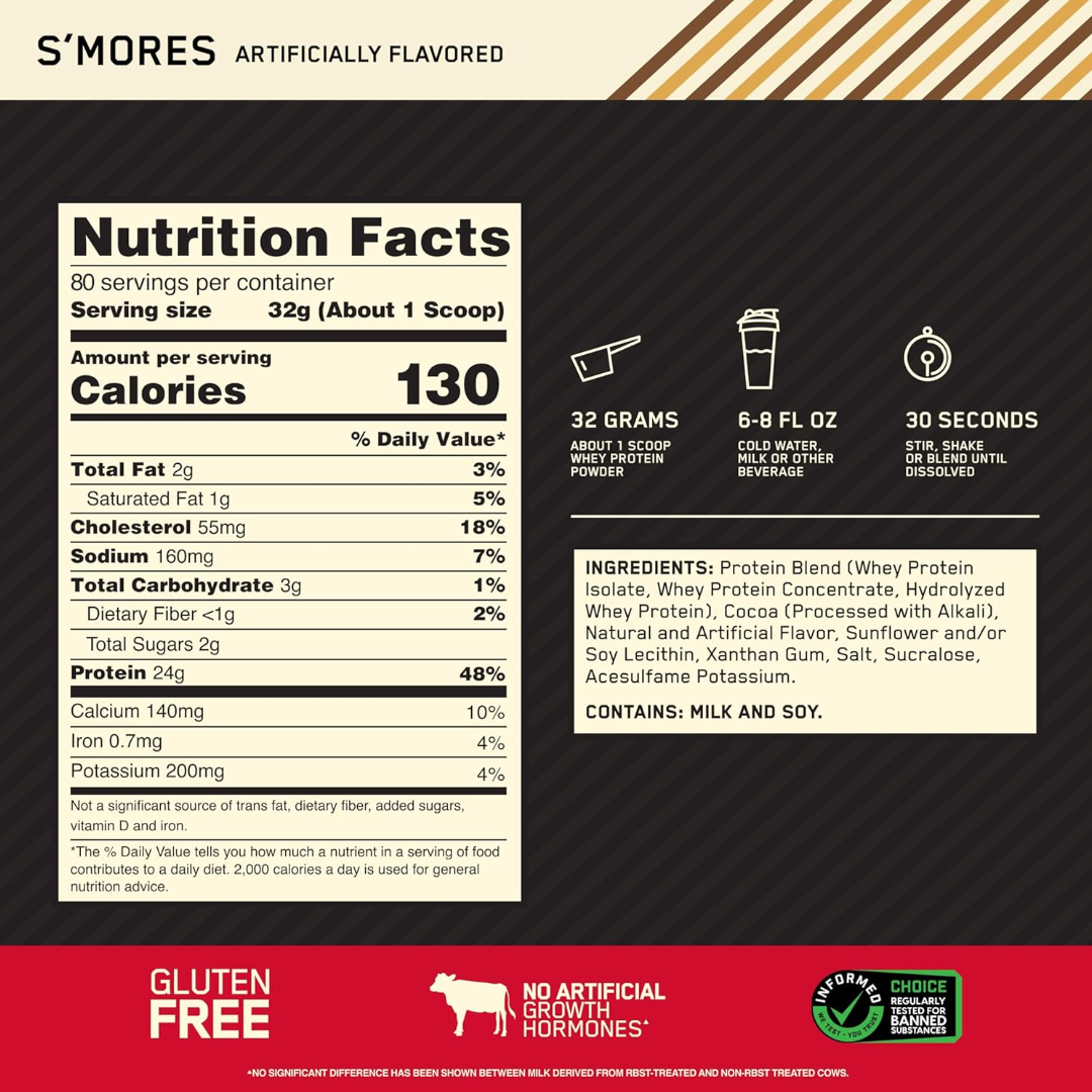 ON GOLD STANDARD 100% WHEY 5.64 LB