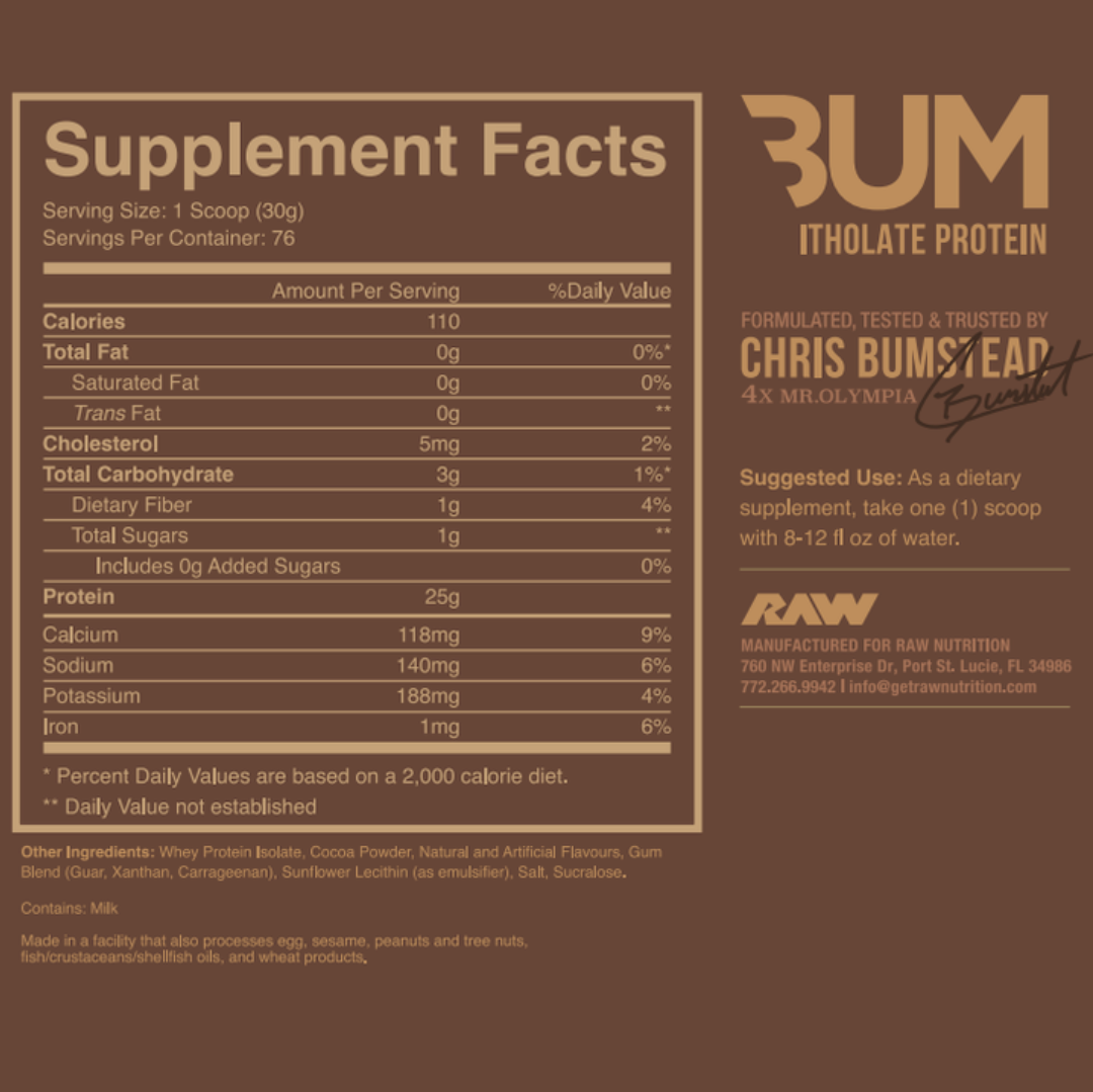 RAW ITHOLATE PROTEIN 5LB