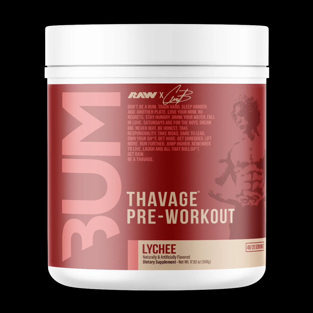 RAW THAVAGE PRE-WORKOUT 40/20 SERV