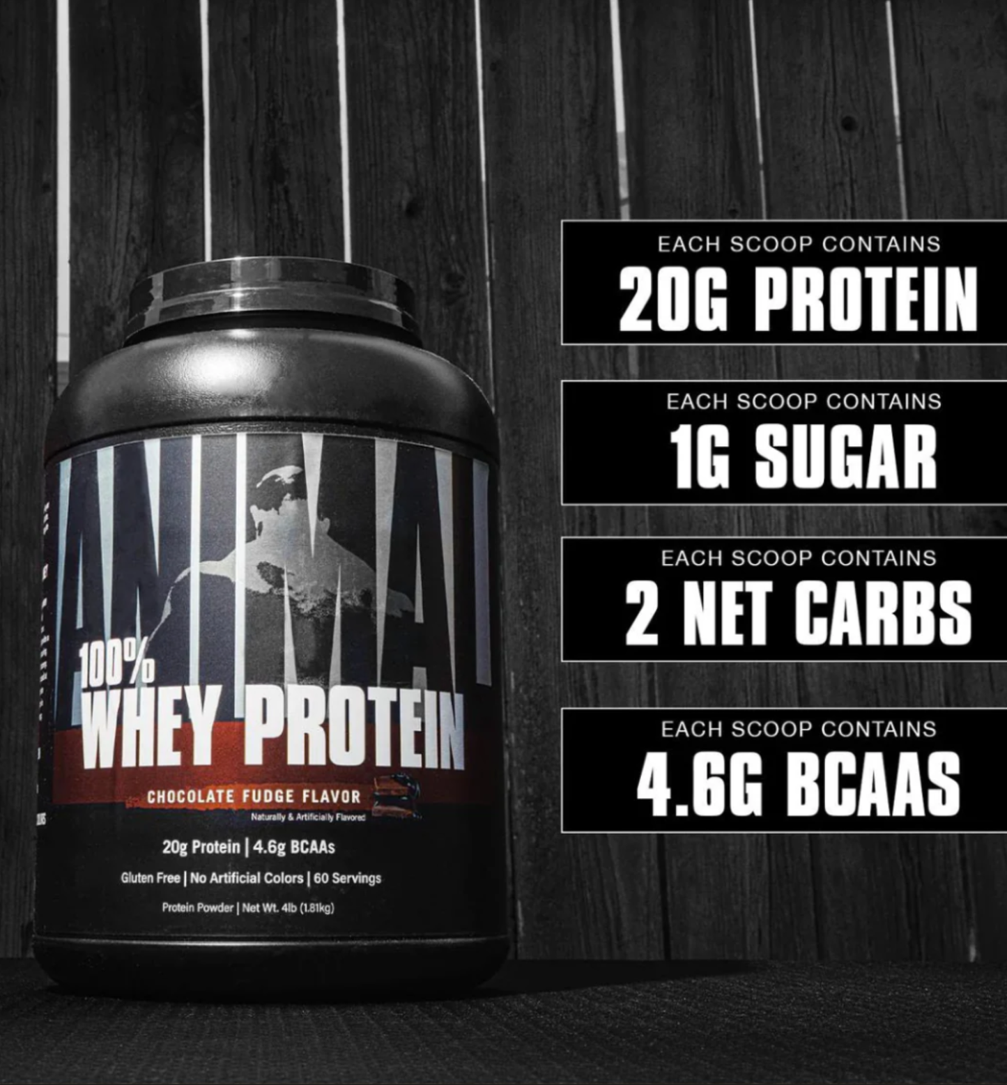 UNIVERSAL ANIMAL 100% WHEY PROTEIN 4 LIBRAS