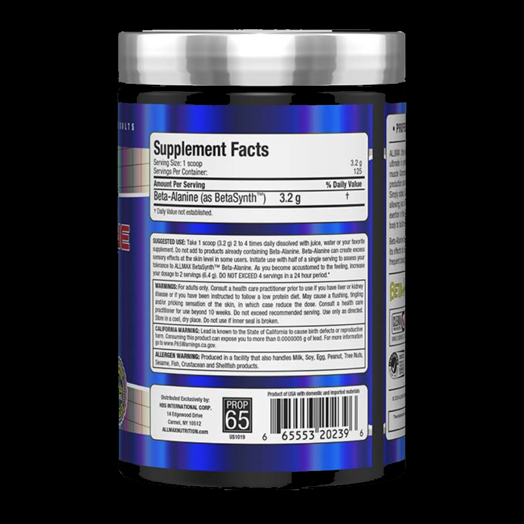 ALLMAX BETA-ALANINE 125 SERV