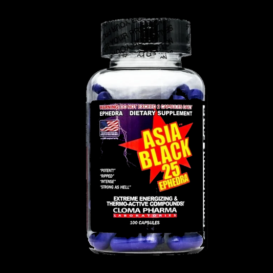 CLOMA PHARMA ASIA BLACK 100 caps