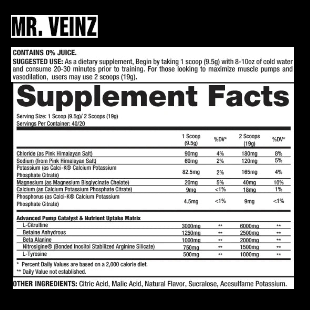 DRAGON MR VEINZ STIM FREE 40/20 SERV
