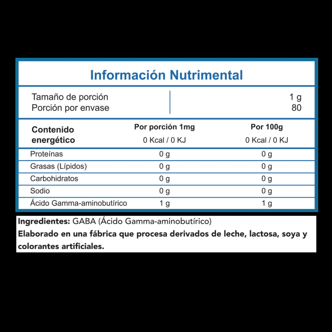 ESSENTIALS GABA 80G
