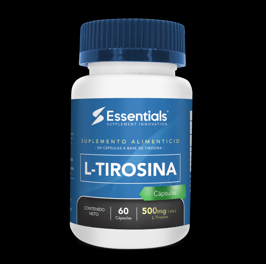 ESSENTIALS L-TIROSINA 500MG 60CAP