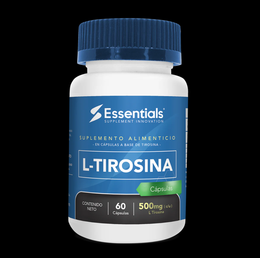 ESSENTIALS L-TIROSINA 500MG 60CAP