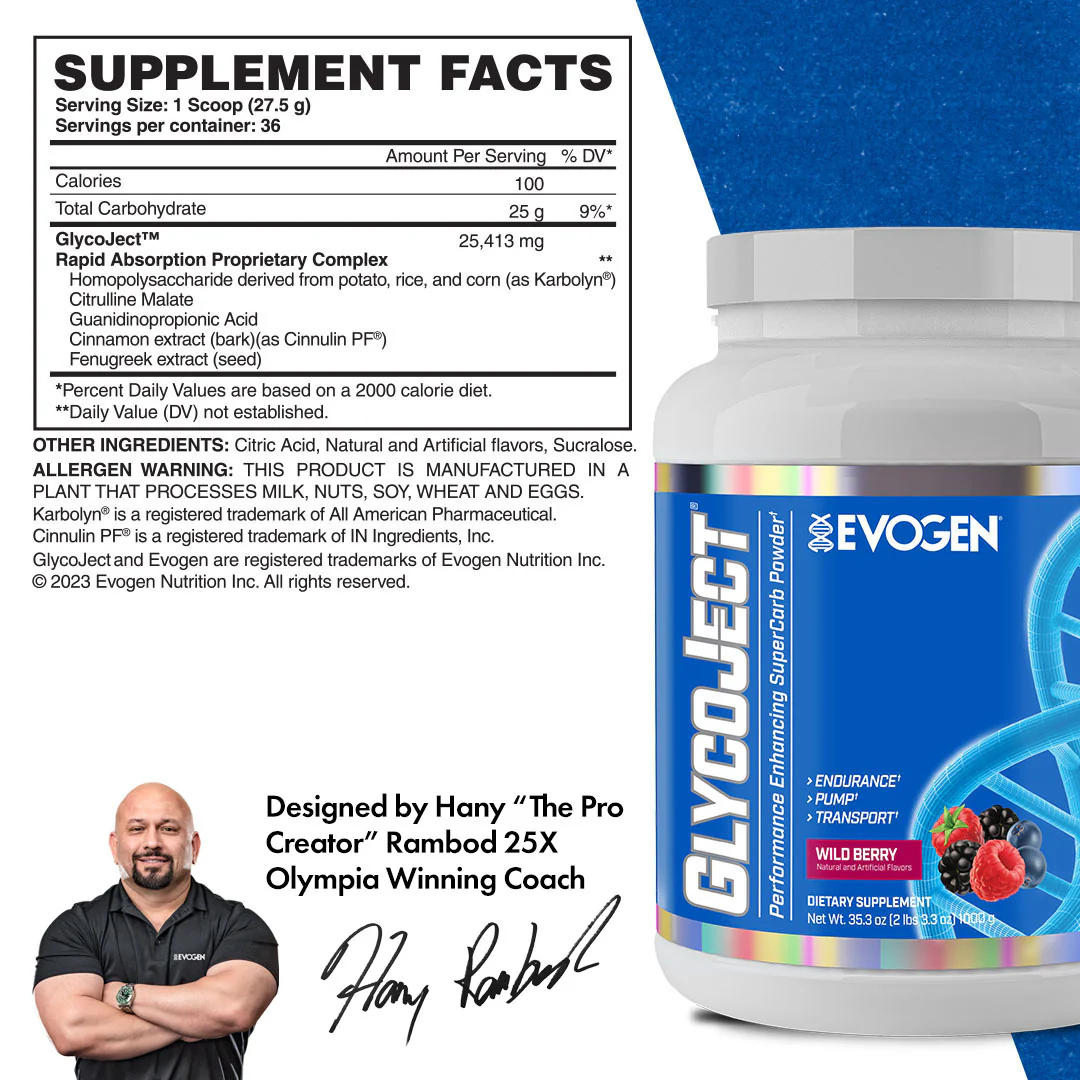 EVOGEN GLYCOJECT 2LBS