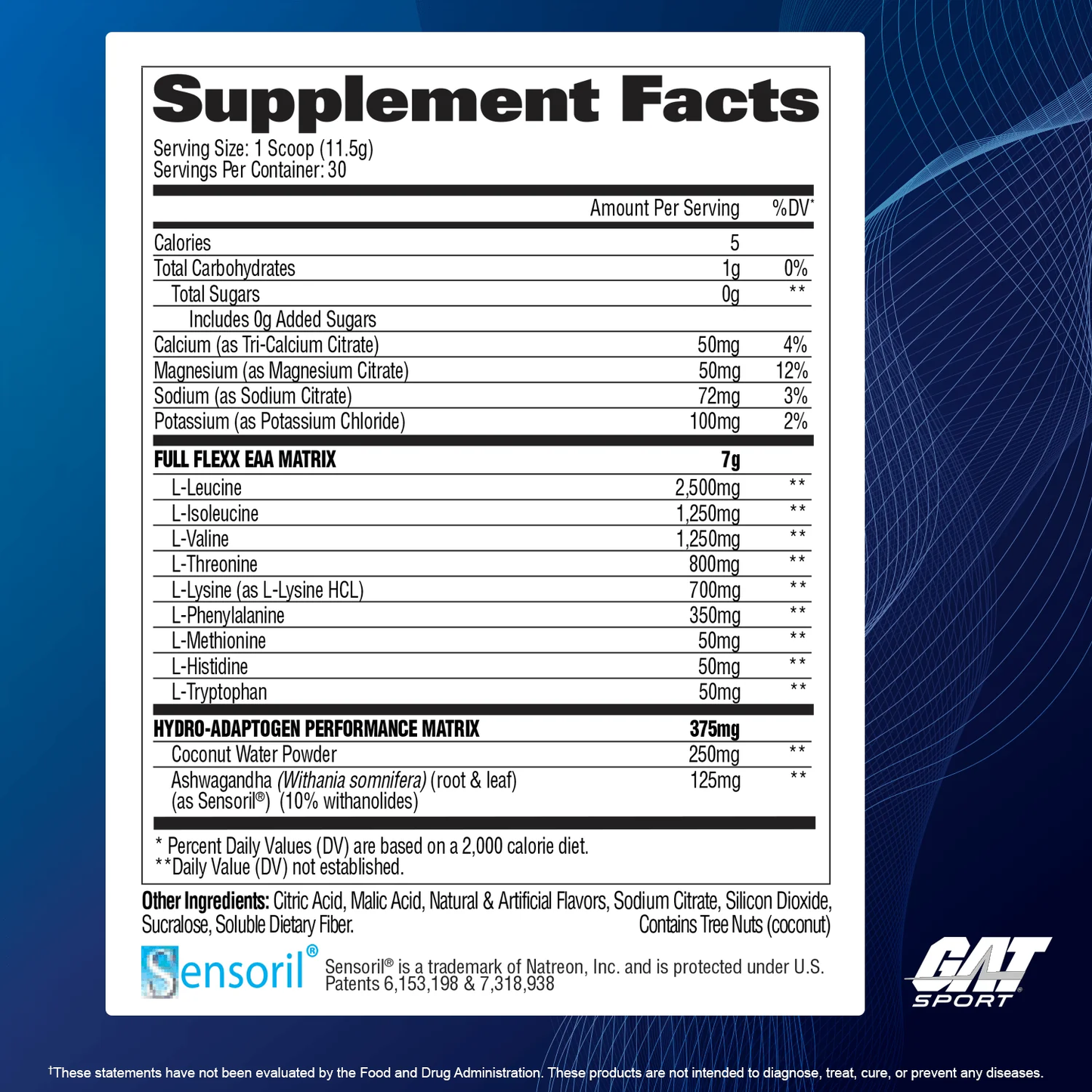 GAT FLEXX EAAS +HYDRATION 30 SERV