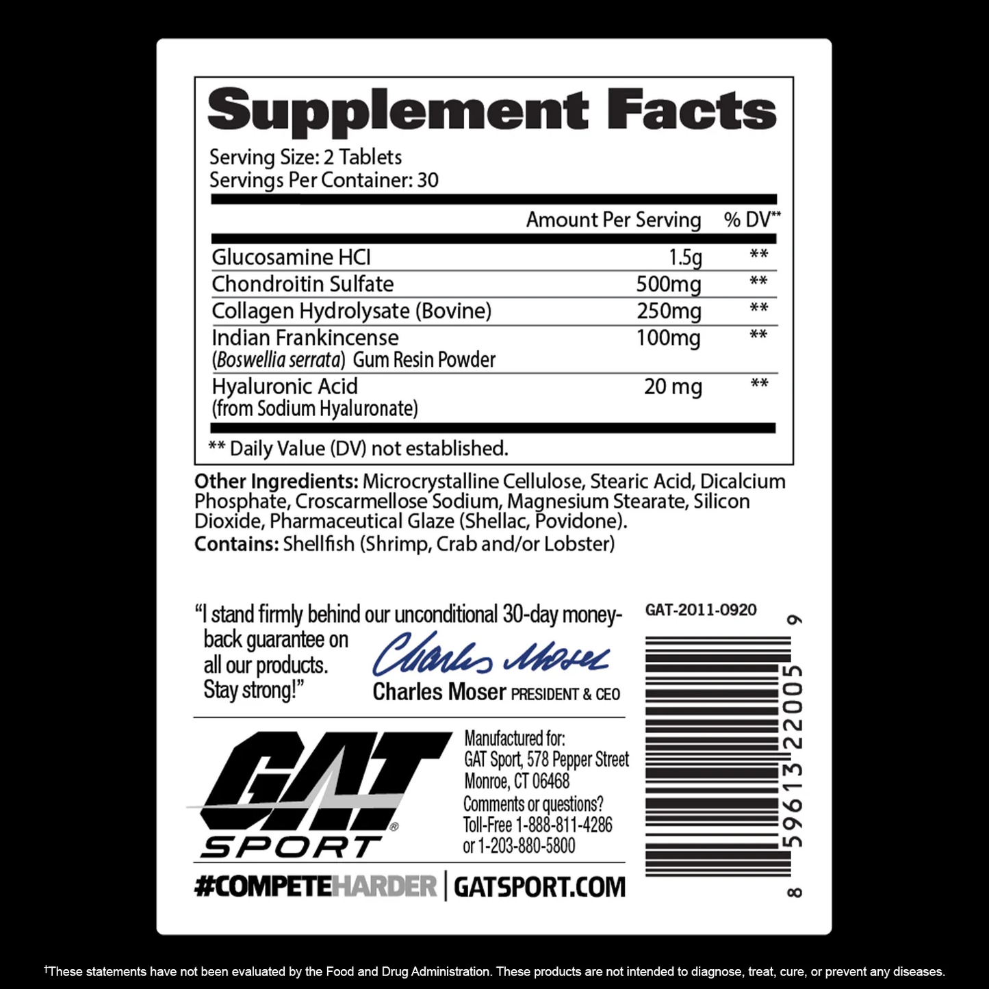 GAT JOINT SUPPORT 60TAB