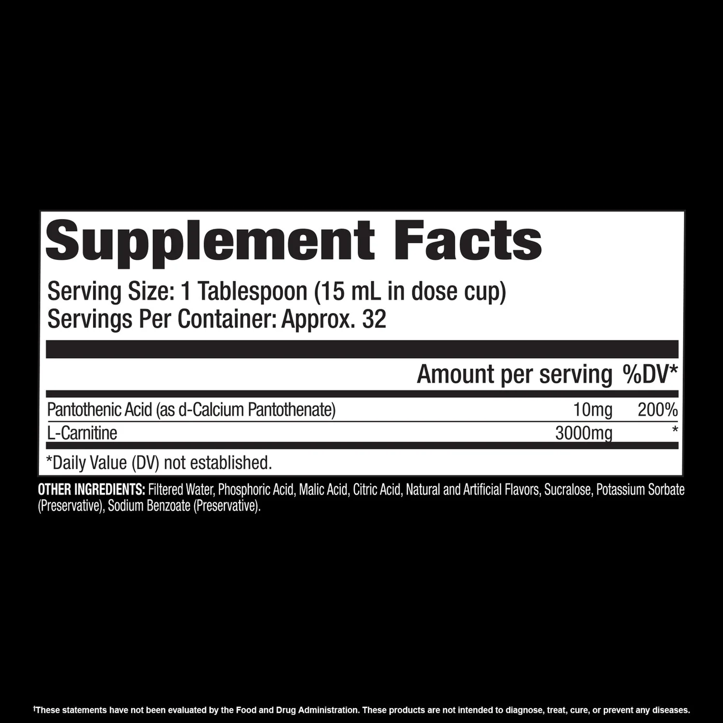 GAT L-CARNITINE 3000MG