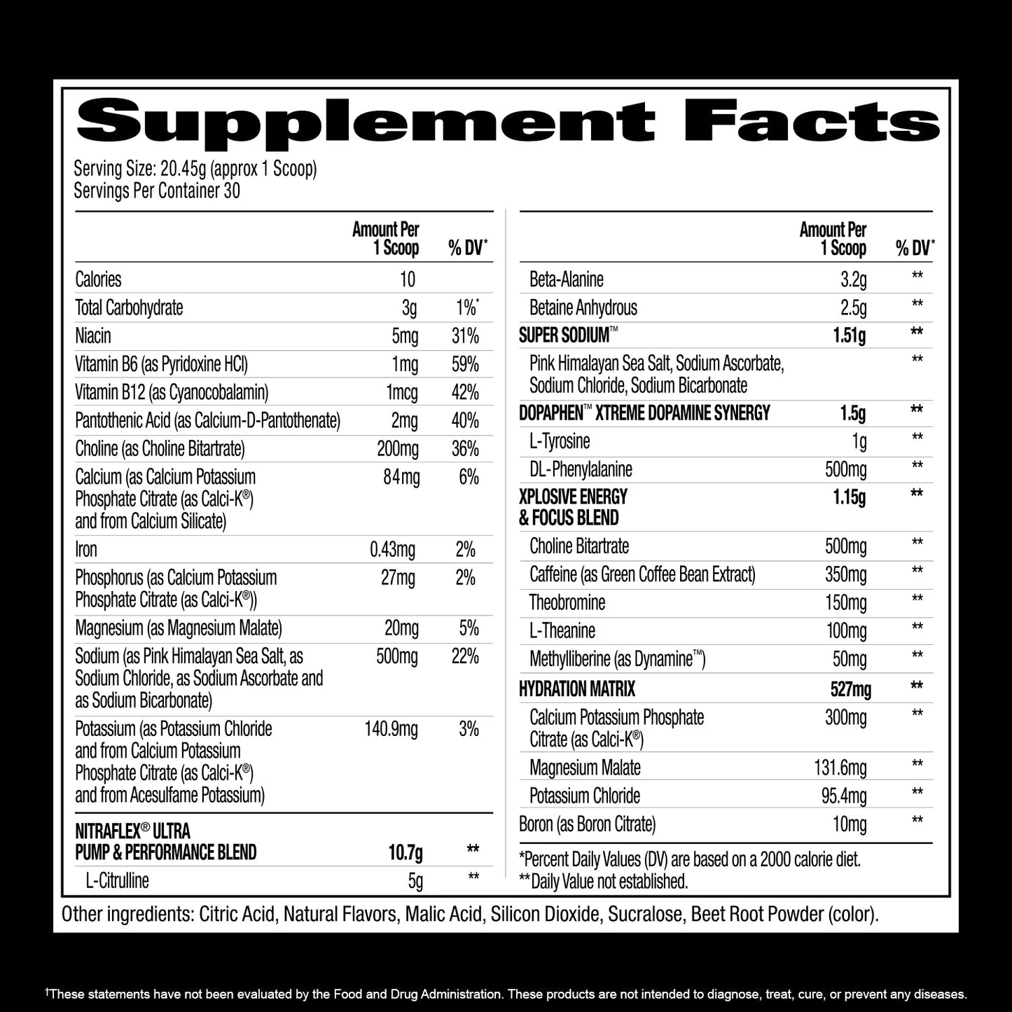 GAT NITRAFLEX ULTRA PWO 30 SERV