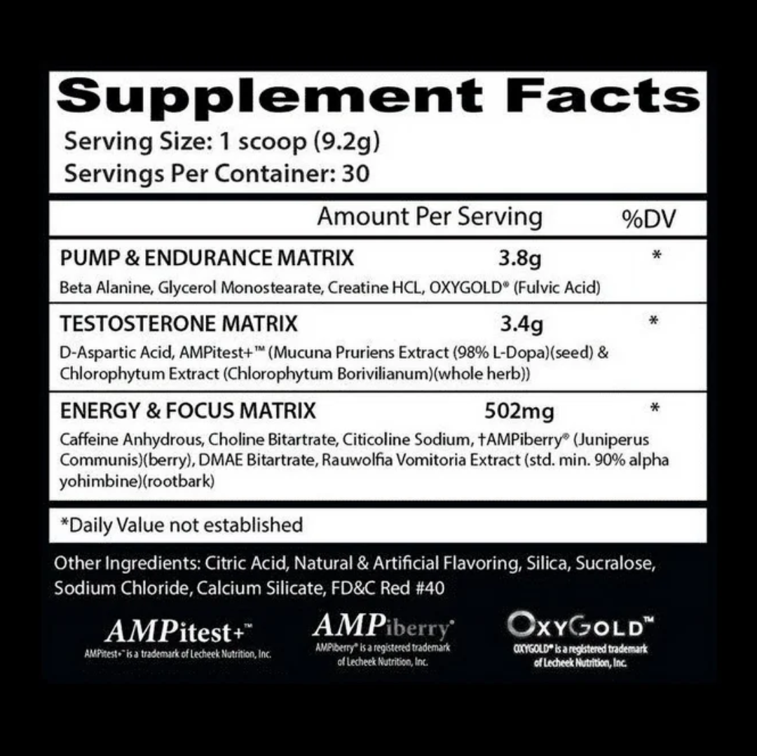 INSANE LABZ PSYCHOTIC TEST 30 SERV