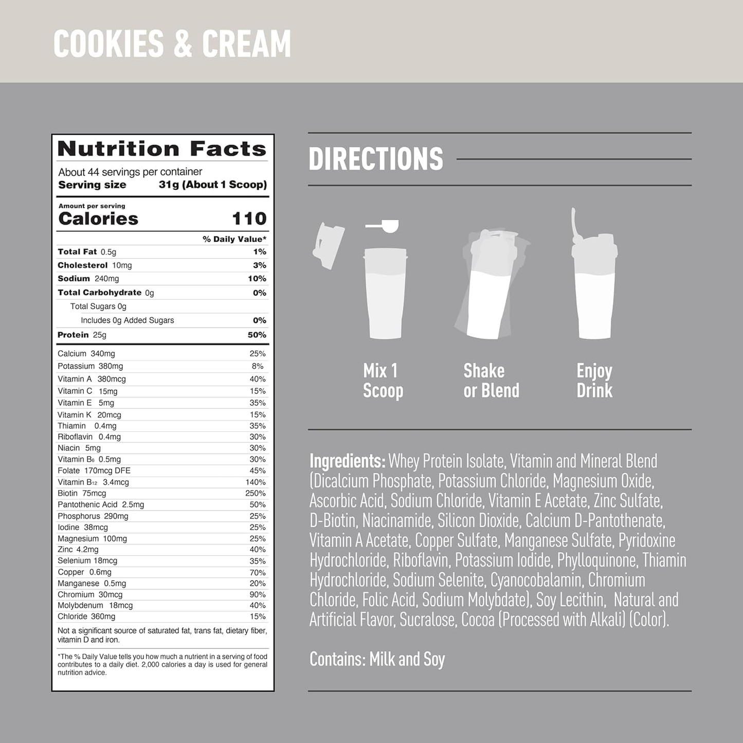 ISOPURE ZERO CARB PROTEIN 3LB