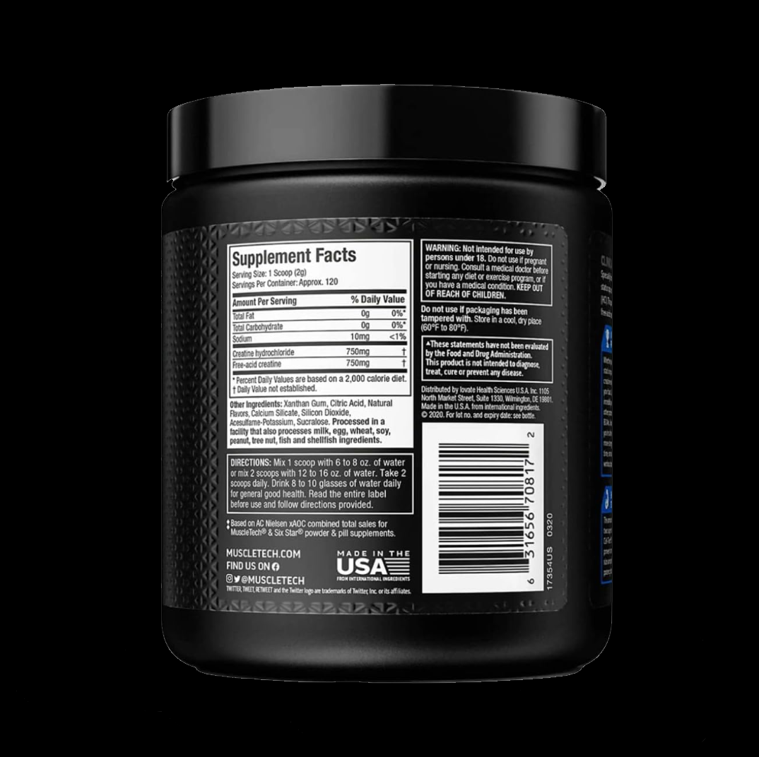 MUSCLETECH CELL-TECH CREACTOR 120 SERV