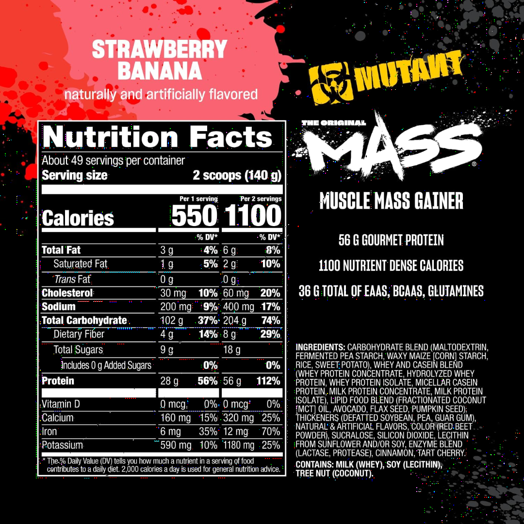 MUTANT MASS 15 LB