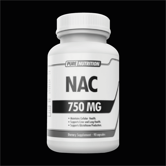 PURE NUTRITION NAC 750MG 90 CAPS