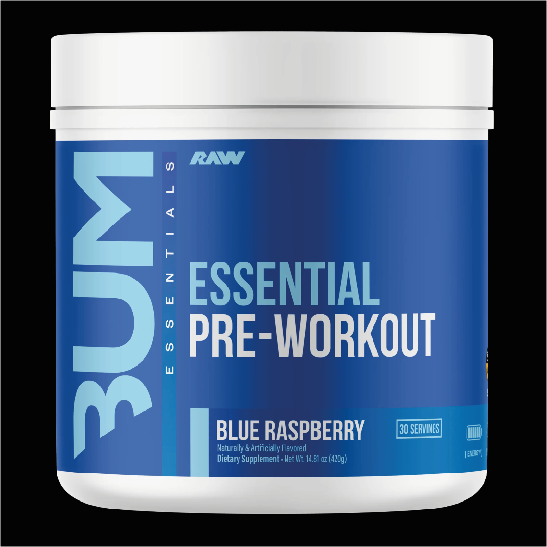 RAW ESSENTIAL PRE-WORKOUT 30 SERV – Body Market