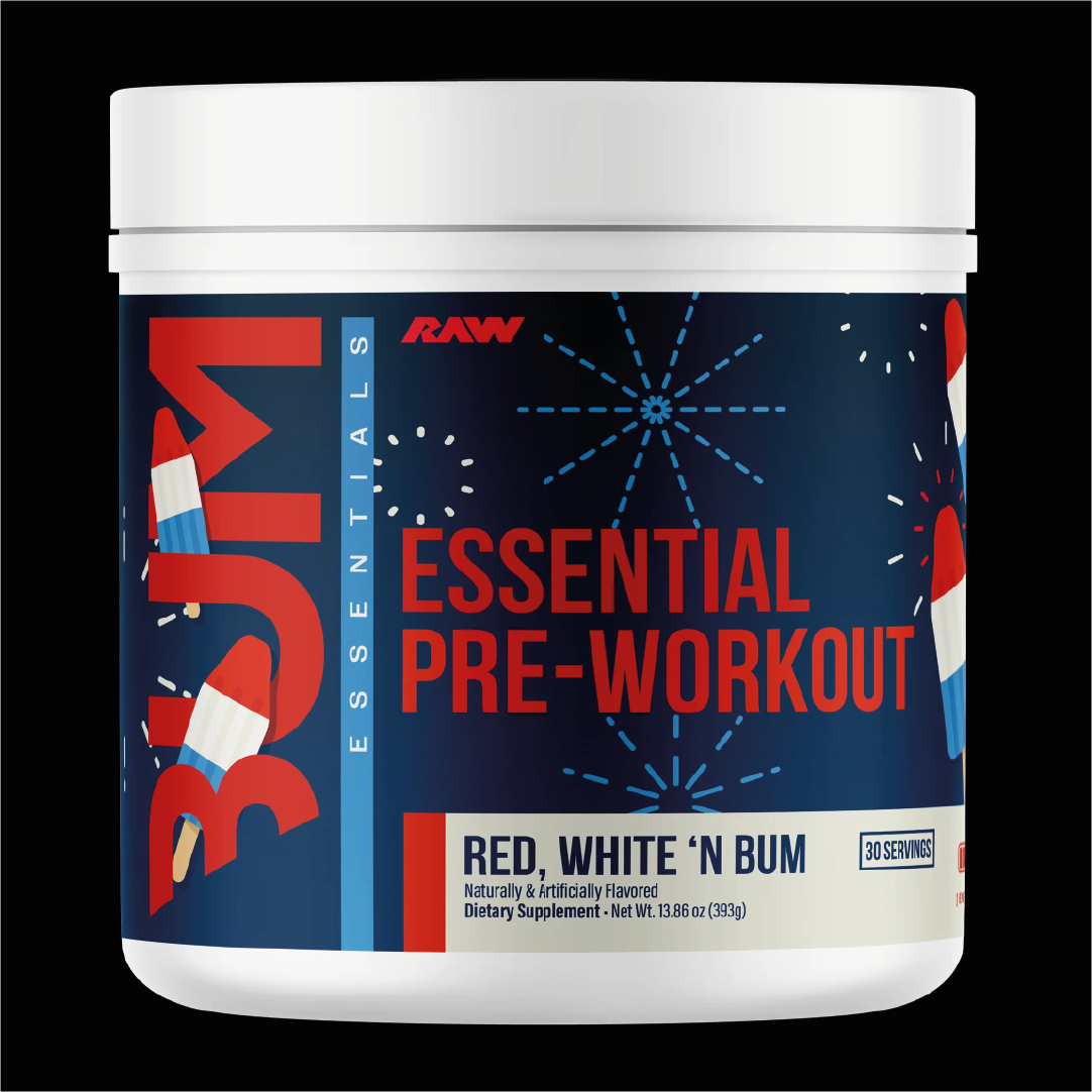 RAW ESSENTIAL PRE-WORKOUT 30 SERV – Body Market