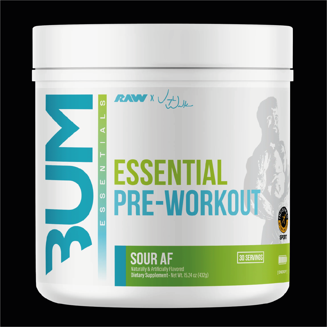 RAW ESSENTIAL PRE-WORKOUT 30 SERV – Body Market