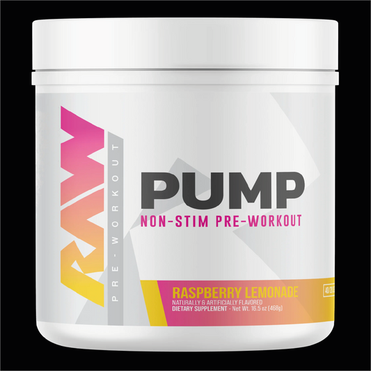 RAW PUMP NON-STIM PRE-WORKOUT 40/20 SERV