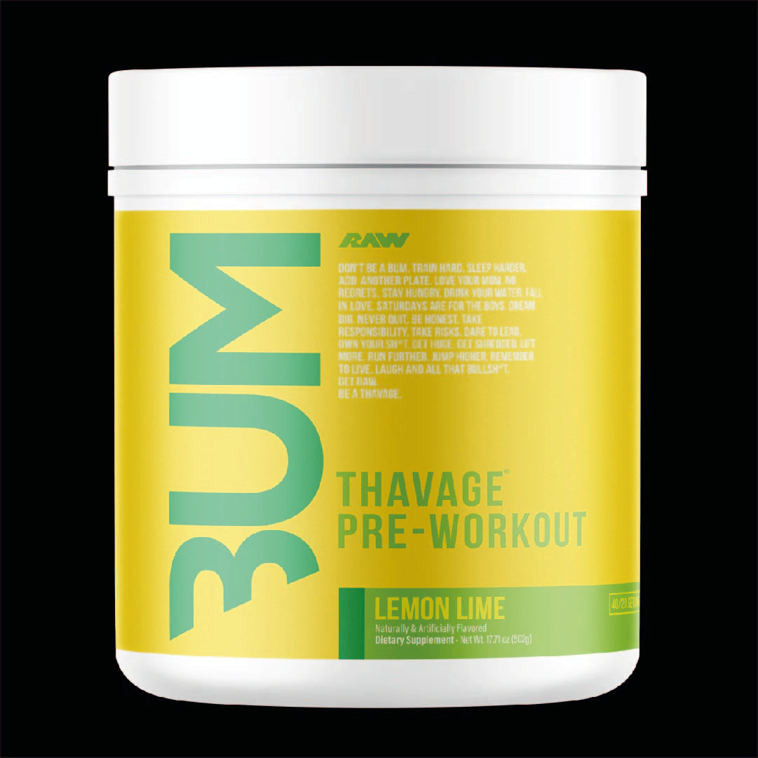 RAW THAVAGE PRE-WORKOUT 40/20 SERV