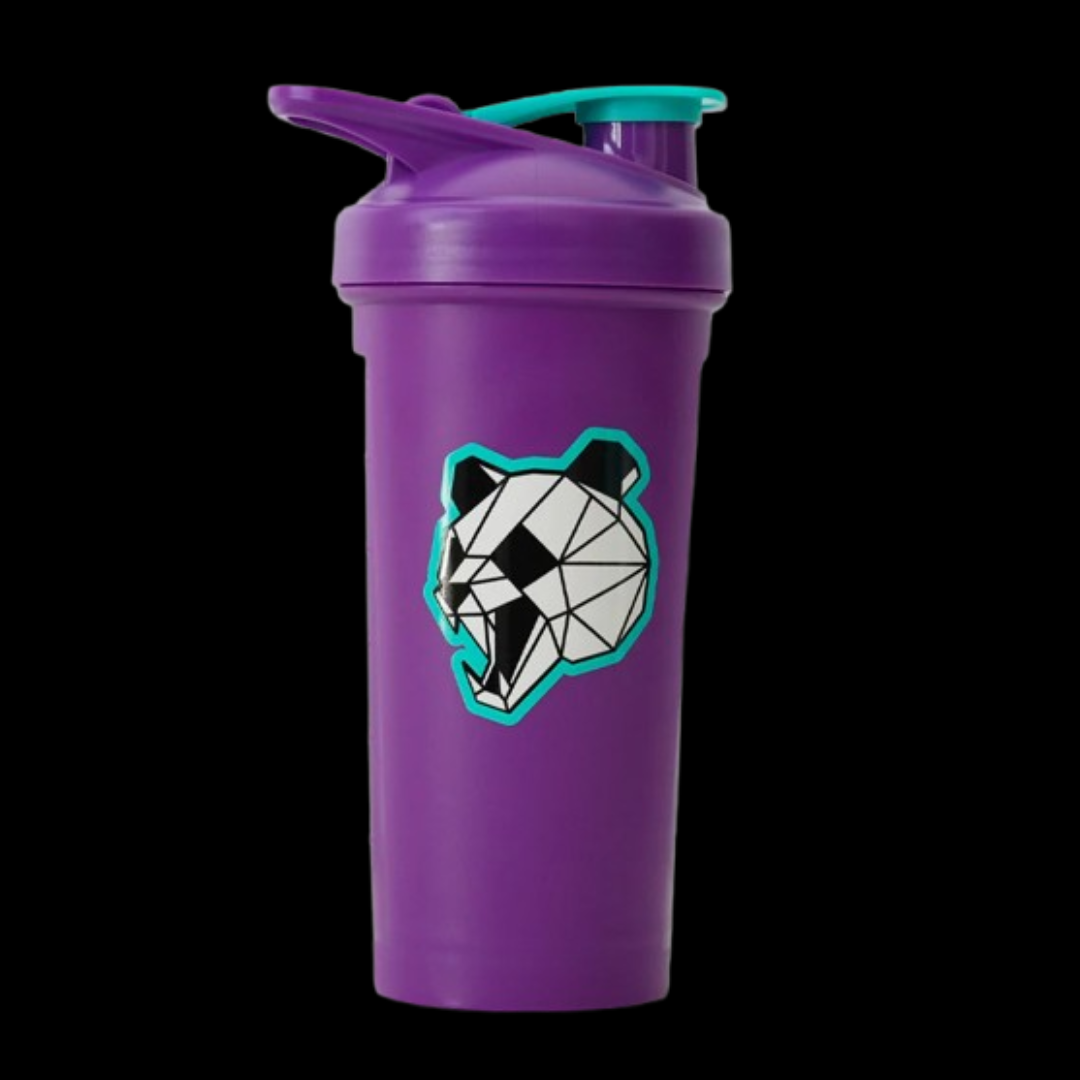 SHAKER PANDA HEAD 20 OZ PURPLE