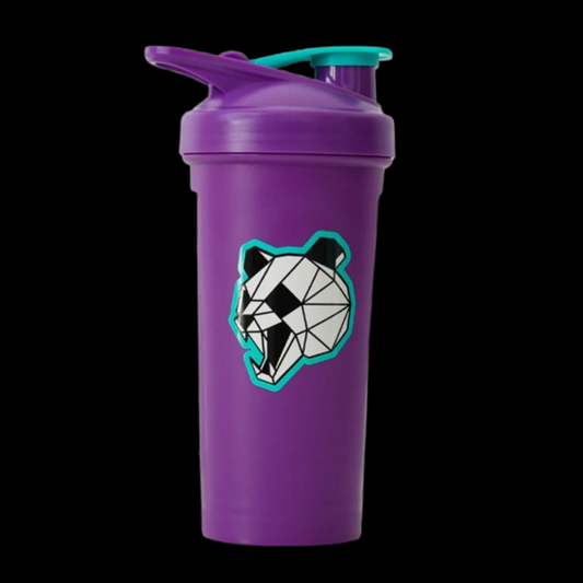 SHAKER PANDA HEAD 20 OZ PURPLE