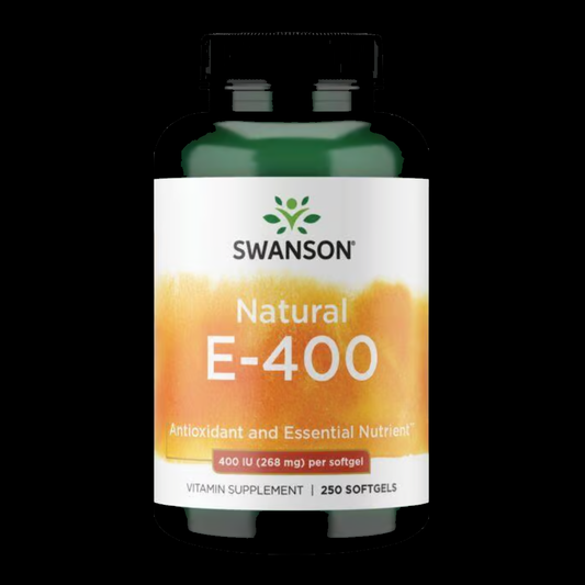 SWANSON NATURAL E-400IU 250 SOFTGELS
