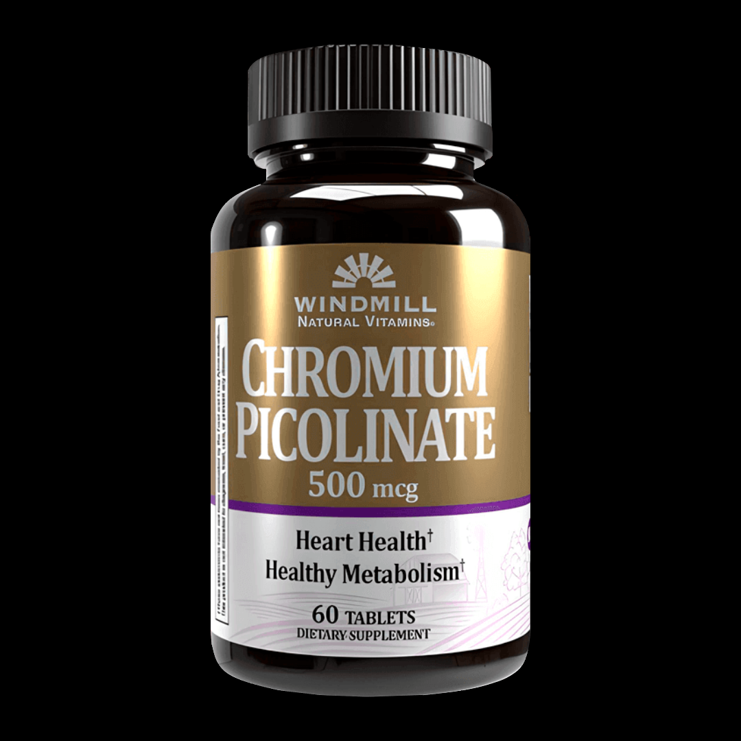 WINDMILL CHROMIUM PICOLINATE 500MCG 60TB