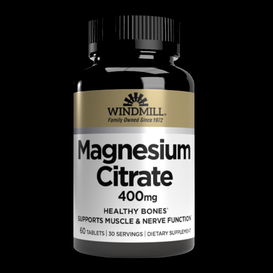 WINDMILL MAGNESIUM CITRATE 400MG 60 TAB