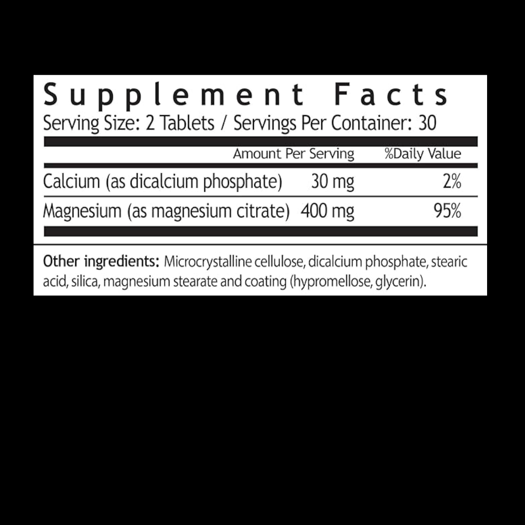 WINDMILL MAGNESIUM CITRATE 400MG 60 TAB