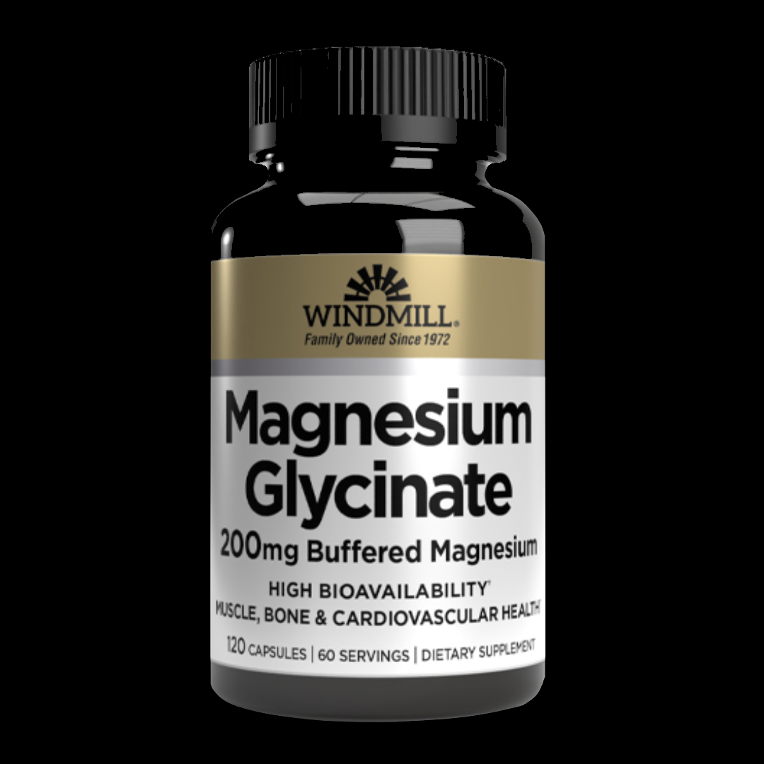 WINDMILL MAGNESIUM GLYCINATE 200MG 120 CAP